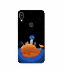 Amazon Brand - Solimo Designer Whale 3D Printed Hard Back Case Mobile Cover for Asus Zenfone Max Pro M1 ZB601KL