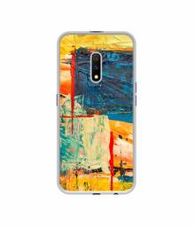 Amazon Brand - Solimo Designer Multicolor Box UV Printed Soft Back Case Mobile Cover for Realme X