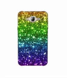 Amazon Brand - Solimo Designer Multicolor Stars 3D Printed Hard Back Case Mobile Cover for Samsung Galaxy J2 (2016)