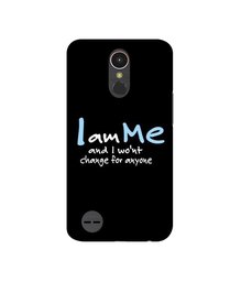 Amazon Brand - Solimo Designer Quotes UV Printed Soft Back Case Mobile Cover for LG K10 (2017)