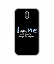 Amazon Brand - Solimo Designer Quotes UV Printed Soft Back Case Mobile Cover for Itel A23