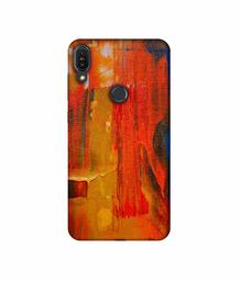 Amazon Brand - Solimo Designer Orange Canvas 3D Printed Hard Back Case Mobile Cover for Asus Zenfone Max Pro M1 ZB601KL