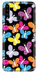 Amazon Brand - Solimo Designer Butterfly Design 3D Printed Hard Back Case Mobile Cover for Samsung Galaxy A20s