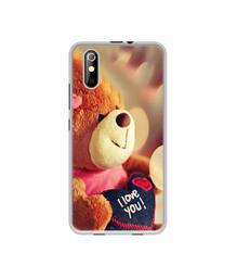 Amazon Brand - Solimo Designer Teddy Bear UV Printed Soft Back Case Mobile Cover for iKall K200