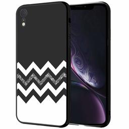 Amazon Brand - Solimo Designer Black & White Printed Hard Back Case Mobile Cover for Apple iPhone XR (D1142)