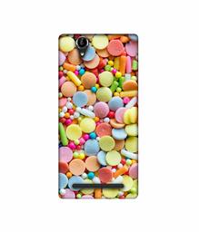 Amazon Brand - Solimo Designer Candies 3D Printed Hard Back Case Mobile Cover for Sony Xperia T2 Ultra