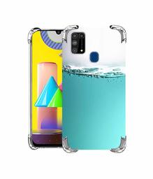 Amazon Brand - Solimo Designer Half Fill UV Printed Soft Back Case Mobile Cover for Samsung Galaxy M31