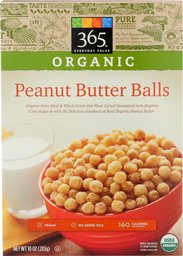 365 Everyday Value, Organic Peanut Butter Balls, 10 oz