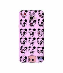 Amazon Brand - Solimo Designer Panda Experation 3D Printed Hard Back Case Mobile Cover for Samsung Galaxy J4 Plus