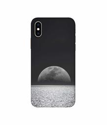 Amazon Brand - Solimo Designer Half Moon View 3D Printed Hard Back Case Mobile Cover for Apple iPhone Xs Max