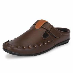 Centrino Men's Brown Fisherman Sandals-9 UK (43 EU) (10 US) (6103-03)