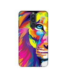 Amazon Brand - Solimo Designer Funny Cat Pattern Print UV Printed Soft Back Case Mobile Cover for Huawei Honor 9i