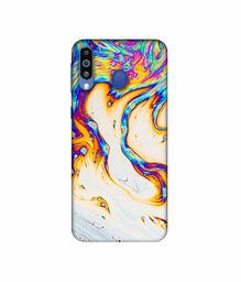 Amazon Brand - Solimo Designer Multicolor Flash 3D Printed Hard Back Case Mobile Cover for Samsung Galaxy M21