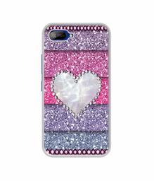 Amazon Brand - Solimo Designer Stone Heart UV Printed Soft Back Case Mobile Cover for Itel A25