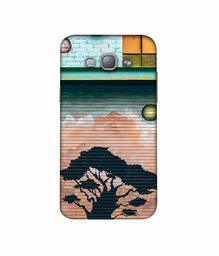 Amazon Brand - Solimo Designer Tree Painting 3D Printed Hard Back Case Mobile Cover for Samsung Galaxy A8