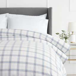 Pinzon Plaid Flannel Duvet Comforter Cover