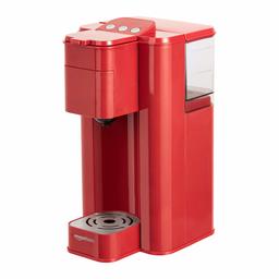 AmazonBasics Single Serve Capsule Coffee Maker, Red