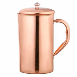 Amazon Brand - Solimo Copper Jug (Plain, 1750ml)