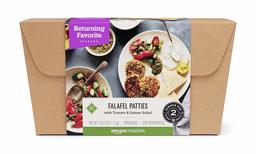 Amazon Meal Kits, Falafel Patties with Tomato & Sumac Salad