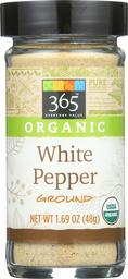 365 Everyday Value, Organic Ground White Pepper, 1.69 oz