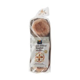 365 Everyday Value, Whole Wheat English Muffins, 15 oz, 6 ct