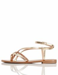 find. Women's Crossover Gladiator, (Gold), 8 UK