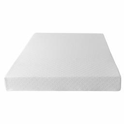 AmazonBasics - Materasso in memory foam a 3 zone di sostegno, dimensioni: super king, medio-morbido, 18 cm, prodotto nel Regno Unito