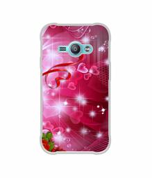 Amazon Brand - Solimo Designer Love UV Printed Soft Back Case Mobile Cover for Samsung Galaxy J1 Ace