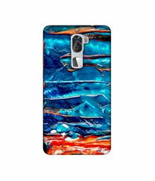 Amazon Brand - Solimo Designer Blue Oil Color 3D Printed Hard Back Case Mobile Cover for Coolpad Cool1 Dual