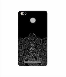 Amazon Brand - Solimo Designer Peacock Pattern 3D Printed Hard Back Case Mobile Cover for Xiaomi Redmi 3S Prime