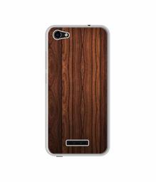 Amazon Brand - Solimo Designer Wooden Texture UV Printed Soft Back Case Mobile Cover for Lava Z61