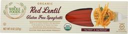 Whole Foods Market, Organic Red Lentil Gluten Free Spaghetti, 8 oz