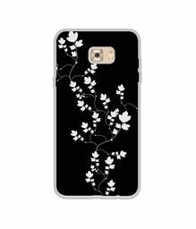 Amazon Brand - Solimo Designer Color Flowers UV Printed Soft Back Case Mobile Cover for Samsung Galaxy C7 Pro