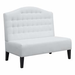 Ravenna Home Rai Tufted Arched Armless Loveseat Bench Settee