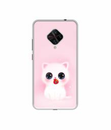 Amazon Brand - Solimo Designer Kitty UV Printed Soft Back Case Mobile Cover for Vivo S1 Pro