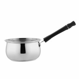 Amazon Brand - Solimo Stainless Steel Small Sauce Pan (15.5 cm, 1.1 Litre)