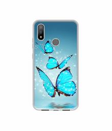 Amazon Brand - Solimo Designer Flying Butterflies UV Printed Soft Back Case Mobile Cover for Panasonic Eluga X1