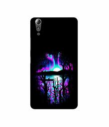 Amazon Brand - Solimo Designer Dark Scenery 3D Printed Hard Back Case Mobile Cover for Lenovo A6000 / A6000 Plus