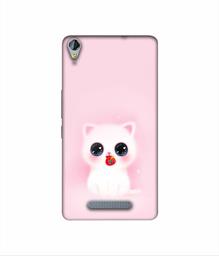 Amazon Brand - Solimo Designer Kitty 3D Printed Hard Back Case Mobile Cover for Micromax Canvas Juice 3Plus Q394