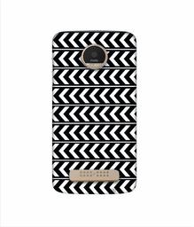 Amazon Brand - Solimo Designer Horizontal Arrow Texture 3D Printed Hard Back Case Mobile Cover for Motorola Moto Z Play