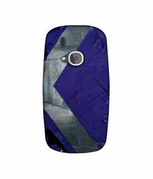 Amazon Brand - Solimo Designer Purple and Gray Texture 3D Printed Hard Back Case Mobile Cover for Nokia 3310