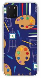 Amazon Brand - Solimo Designer Multicolor Painting Utensils Printed Soft Back Case Mobile Cover for Samsung Galaxy Note 10 Lite