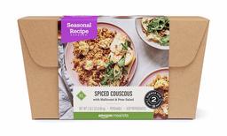 Amazon Meal Kits, Spiced Couscous with Halloumi & Pear Salad, Serves 2