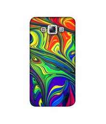 Amazon Brand - Solimo Designer Mash Painting 3D Printed Hard Back Case Mobile Cover for Samsung Galaxy E7