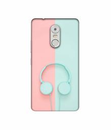 Amazon Brand - Solimo Designer Head Phone 3D Printed Hard Back Case Mobile Cover for Lenovo K6 Note