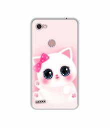 Amazon Brand - Solimo Designer Babby Kitty UV Printed Soft Back Case Mobile Cover for Spice F302