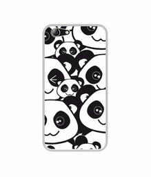 Amazon Brand - Solimo Designer Panda Texture UV Printed Soft Back Case Mobile Cover for Micromax Canvas 2 Q4310