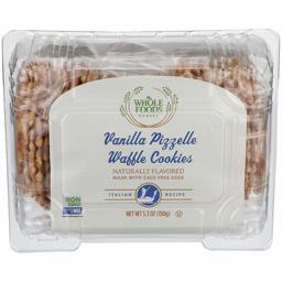 WHOLE FOODS MARKET Vanilla Pizzelles, 5.3 OZ