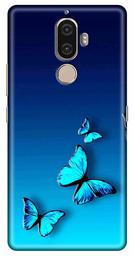 Amazon Brand - Solimo Designer Butterfly Design 3D Printed Hard Back Case Mobile Cover for Lenovo K8 Note