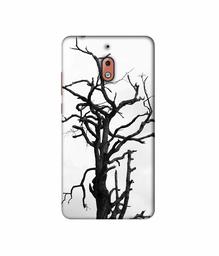 Amazon Brand - Solimo Designer Dark Tree 3D Printed Hard Back Case Mobile Cover for Nokia 2.1